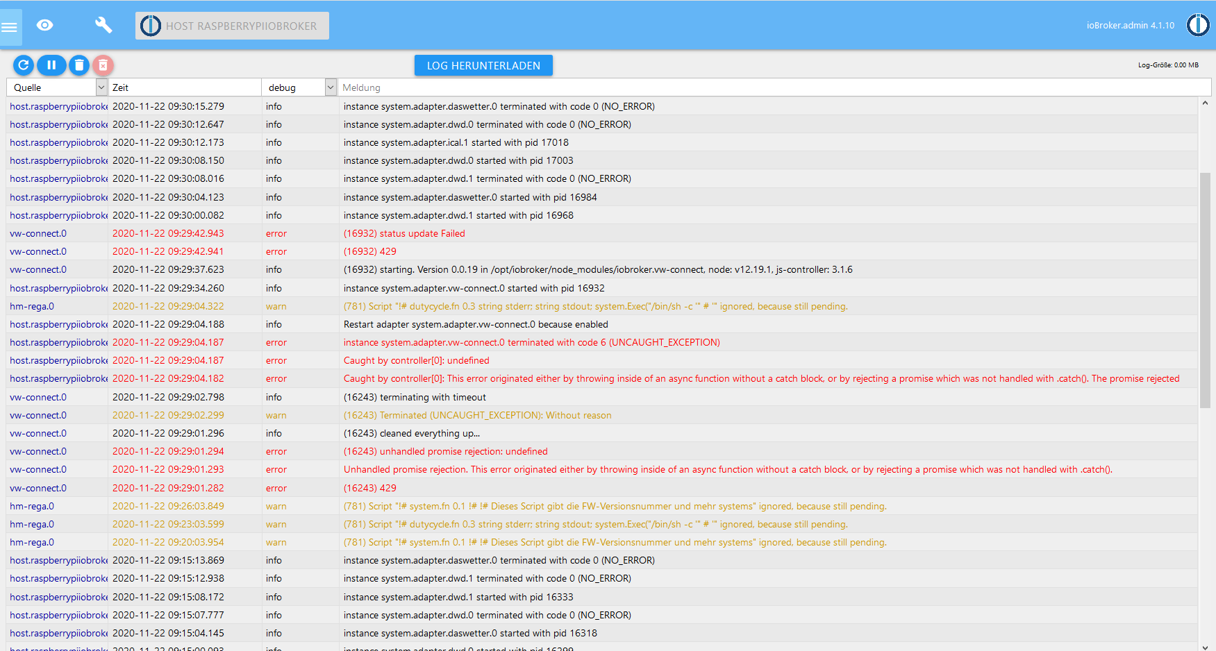 20201122 2 log Screenshot_2020-11-22 logs - ioBroker.png