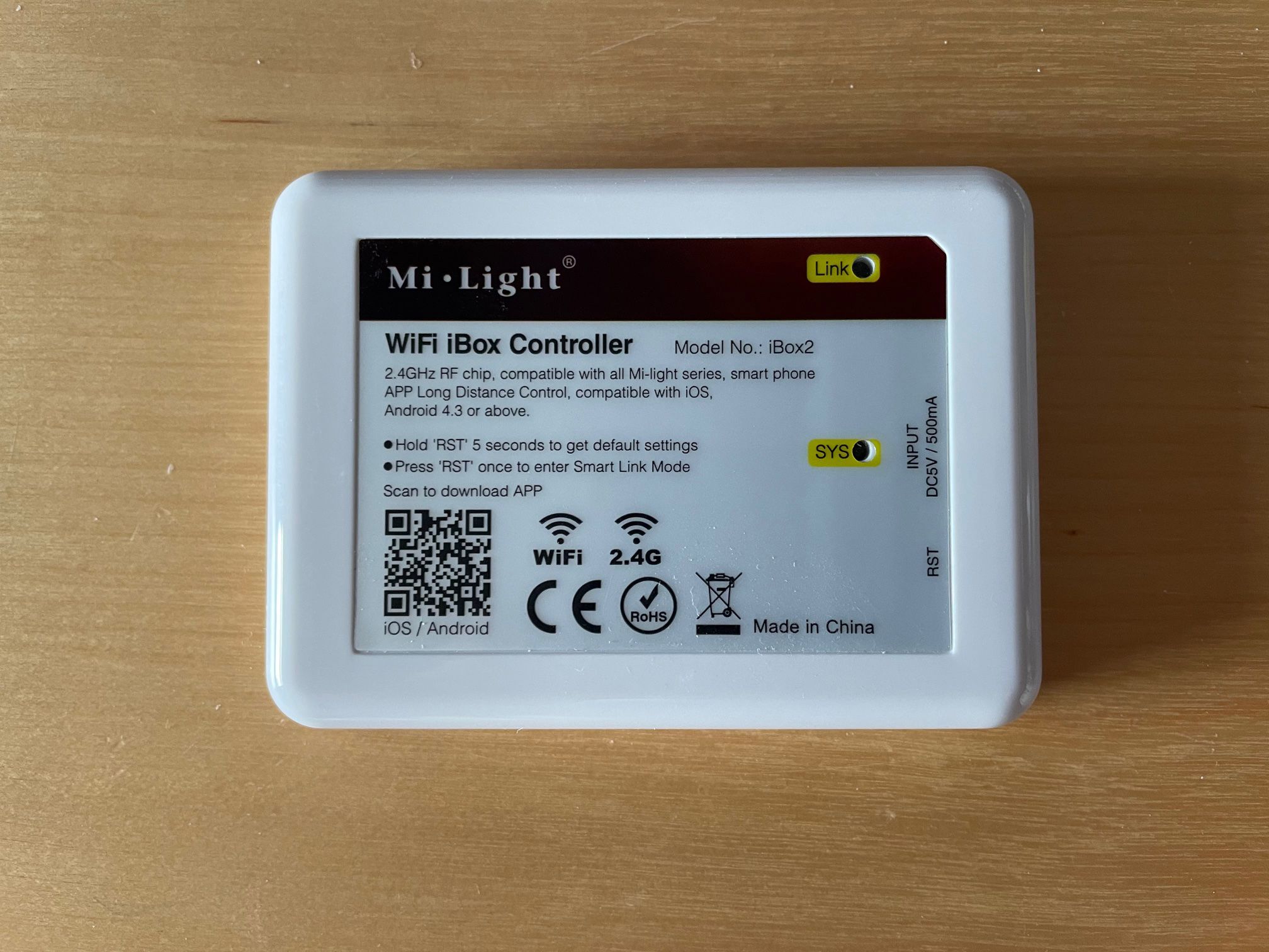 mi light wifi controller box