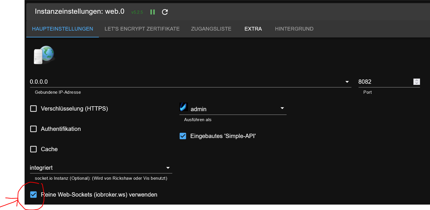  Server Seite kann nicht angezeigt werden