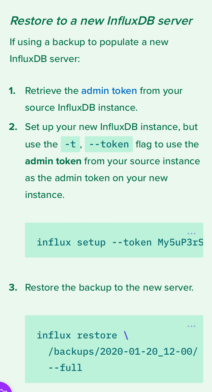 Restore data in InfluxDB  InfluxDB OSS v2 Documentation.png
