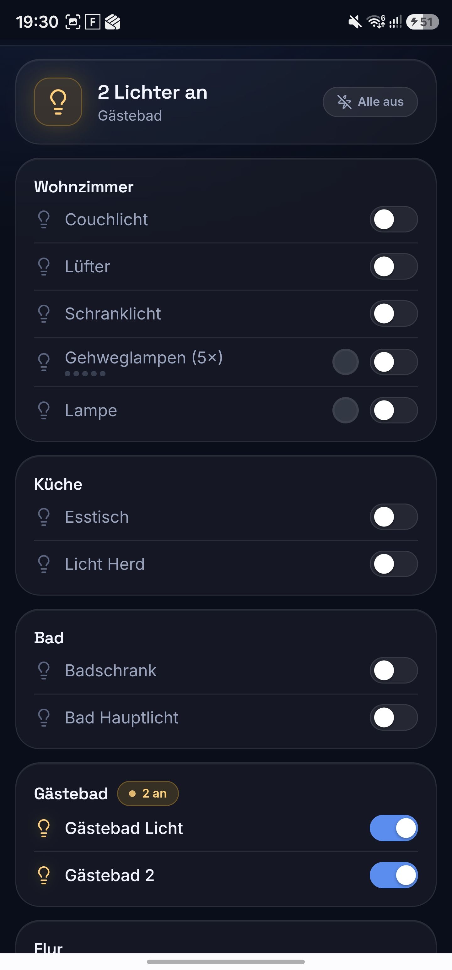 Beleuchtung