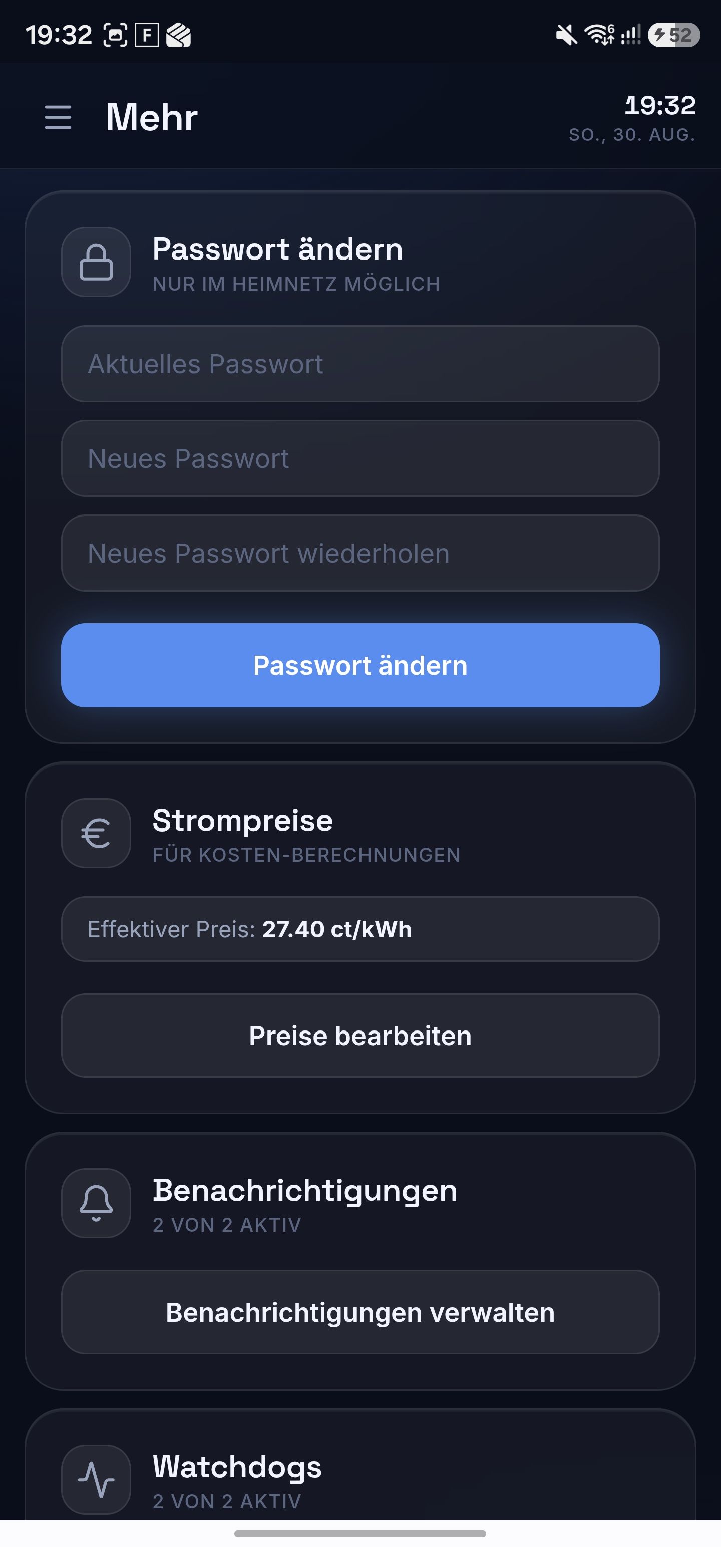 Einstellungen